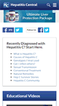 Mobile Screenshot of hepatitiscentral.com